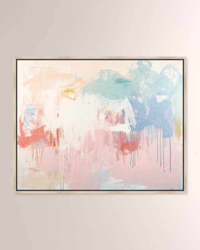 "Breath of Colors" Framed Giclee on Canvas